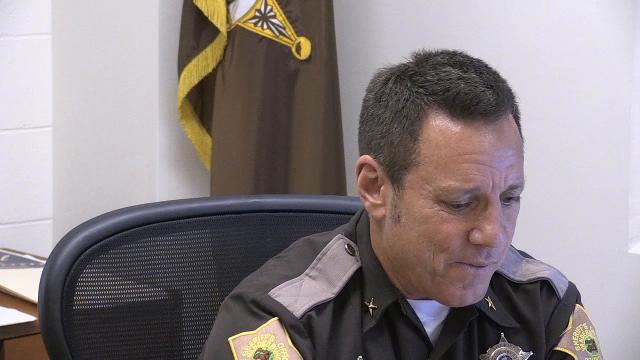 Vanderburgh County Sheriff Dave Wedding talks about jail overcrowding. Noah Stubbs / Courier & Press