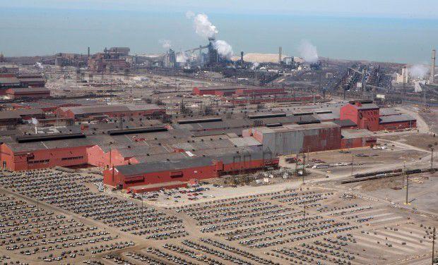 ArcelorMittal Indiana Harbor is shown. The No. 3 blast furnace in Indiana Harbor West will be idled. Staff photo by John J. Watkins