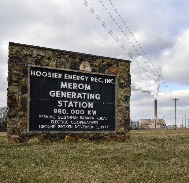 Winding down: Hoosier Energy announced that the Merom Generating Station will close in 2023, impacting about 185 utility workers. Staff photo by Austen Leake