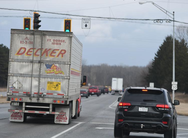 The intersection of SR 9 and U.S. 30 is one of the main problem areas in Columbia City. The Regional Chamber of Northeast Indiana had a review conducted of Indiana Department of Transportation data to back up its push to convert U.S. 30 to a freeway. File photo