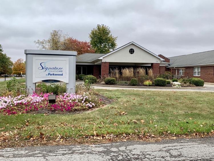 Signature Healthcare at Parkwood on Grant Street in Lebanon has registered 37 cases of COVID-19 between staff and residents and four residents have died as a result of the coronavirus. Staff photo by Gus Pearcy | The Lebanon Reporter