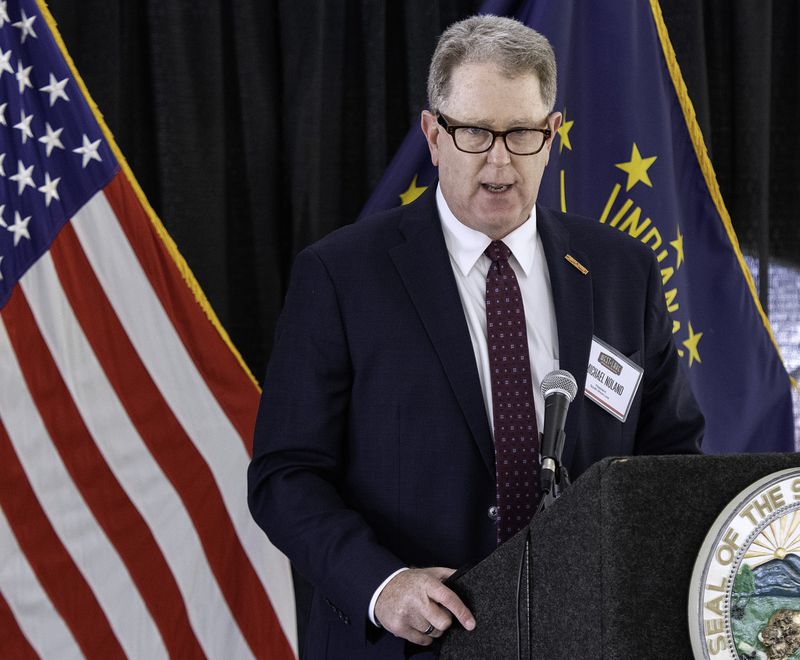 Michael Noland, president of the South Shore Line. (Michael Gard/Post-Tribune)