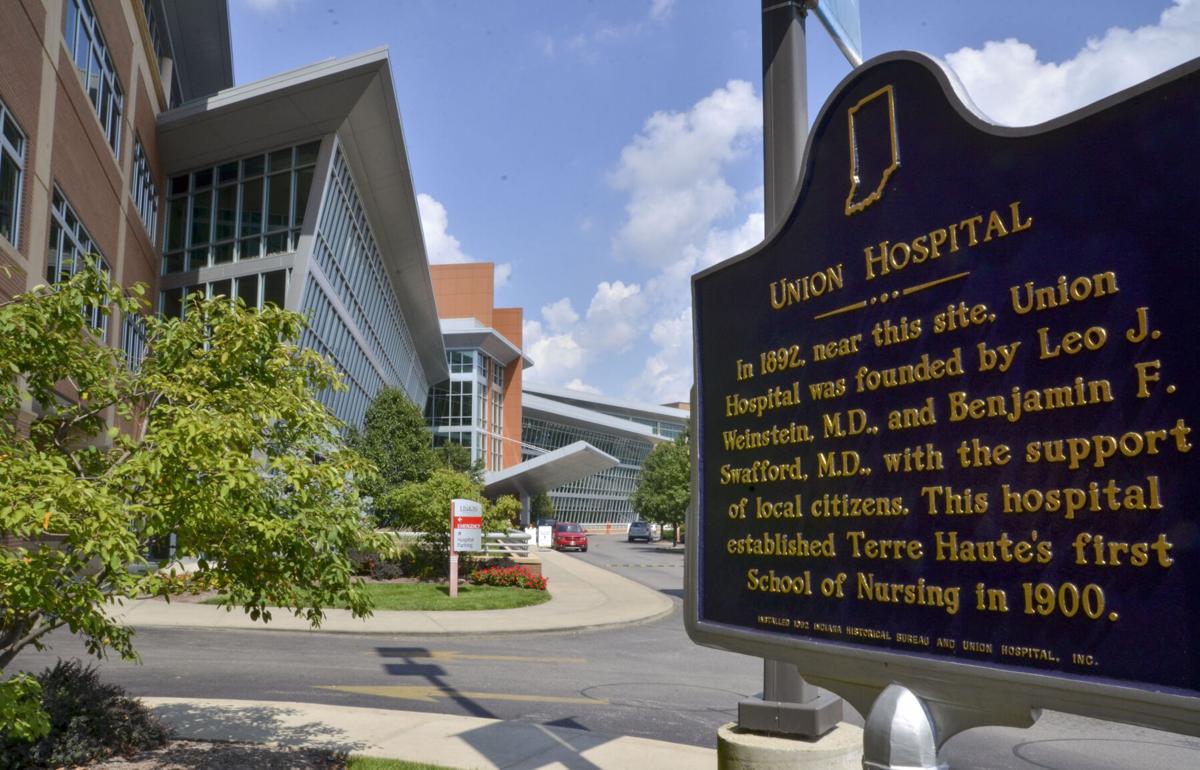 Union Hospital in Terre Haute is for practical purposes full, its head of quality control said Wednesday.  Staff file photo by Austen Leake
