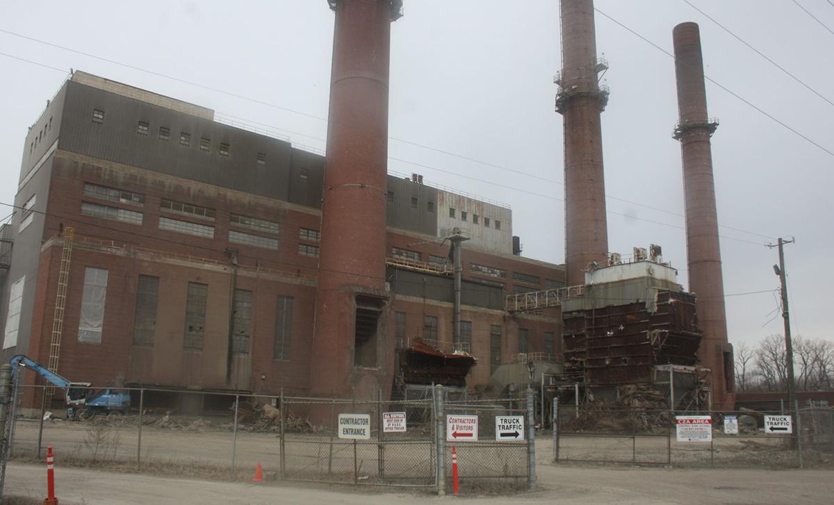 Demolition crews at Eagle Valley Generating Station worked at the old coal-fueled power plant through 2019. Staff file photo