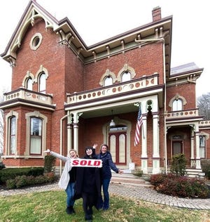 This home in Vevay, Indiana was recently purchased by tattoo celebrity Kat Von D.