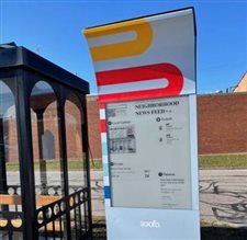 Valparaiso introduces digital signs at major bus stops