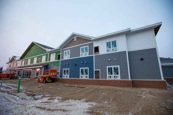 South Bend Heritage Foundation is building Hope Avenue Apartments, a 22-unit permanent supportive housing project in the city's Edison Park neighborhood. Staff photo by Michael Caterina