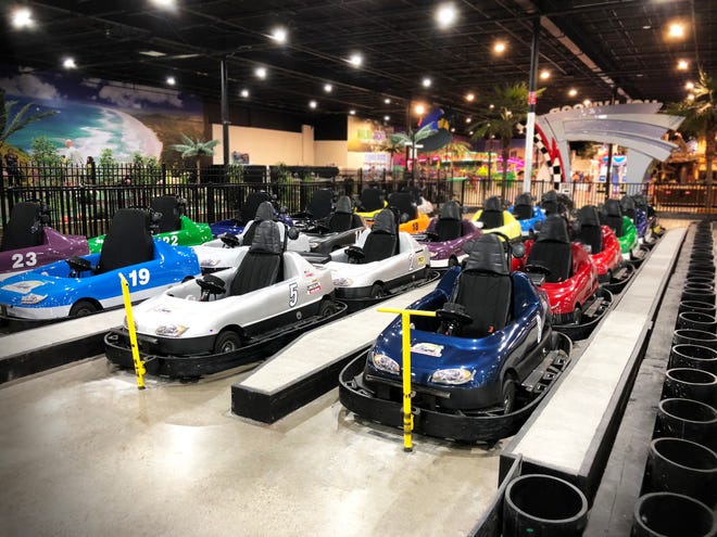 A photo of Malibu Jack's go-karts in a Kentucky location. It will be opening a location in the Tippecanoe Mall this summer in Lafayette. Image courtesy of Malibu Jack's