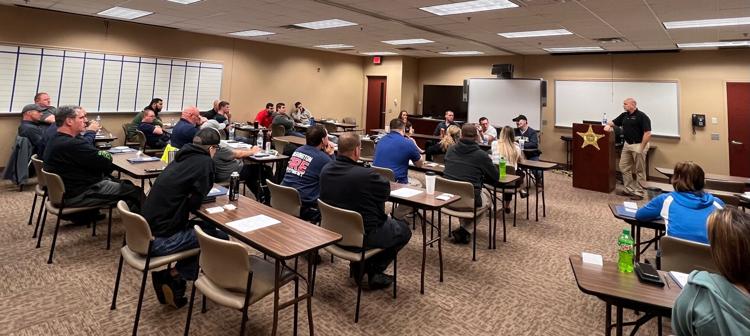 This panel discussion from Crisis Intervention Training is just a small part of the projects being organized by Live Well Daviess County. Provided image