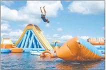 ‘Wipeout’-style obstacle course coming to France Park in Logansport: Kingdom Splash Fest will run through Sept. 5