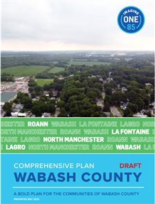 Three local planning commissions in Wabash County jointly adopt new comprehensive plan with 85 steps to grow population
