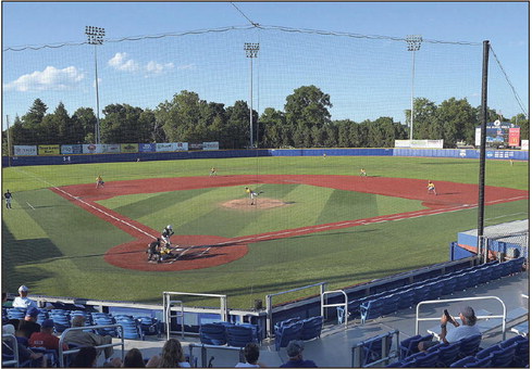 Baseball in your backyard: The Terre Haute Rex face the Cape Catfish on Thursday at Indiana State University’s Bob Warn Field at Sycamore Stadium. 
Tribune-Star/Joseph C. Garza