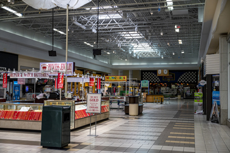 The inside of Lafayette Square Mall continues to see improvements, ahead of a three-month closure that's expected to completely overhaul the property's appearance. (IBJ photo/Mickey Shuey)