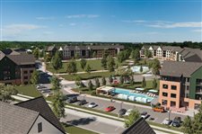 Seven apartment buildings planned for Riverplace project at 96th and Allisonville in Fishers