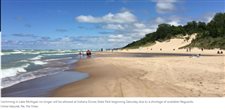 Swimming no longer allowed at Indiana Dunes State Park beginning Aug. 20, 2022 because of lack of life guards