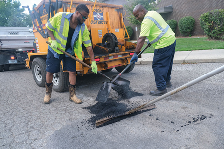 Indianapolis street funding is shortchanged by the state’s road funding formula, city leaders say. (IBJ photos/Eric Learned)