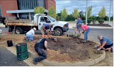 Thanks to Louisville Zoo, Purdue Polytechnic welcomes pollinator habitat to its New Albany campus