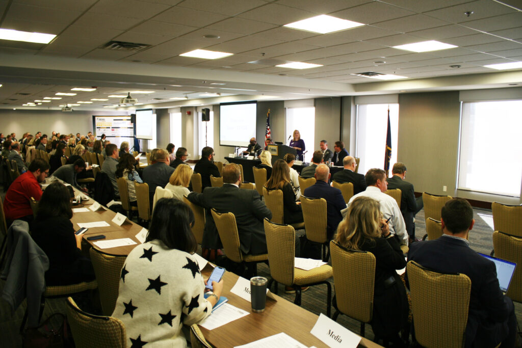 The Indiana Chamber preview event Monday highlighted priorities for the organization in the upcoming legislative session. (Photo from the Indiana Chamber of Commerce)