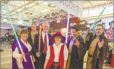 Indiana University Kokomo hosted Campus Con in October. IUK’s first comic con was one of more than 100 ideas produced during Chancellor Mark Canada’s “100 Ways in 100 Days” initiative. The initiative was a campuswide goal to come up with 100 ideas that could be achieved within the chancellor’s first 100 days on the job. Photo provided by Indiana University Kokomo