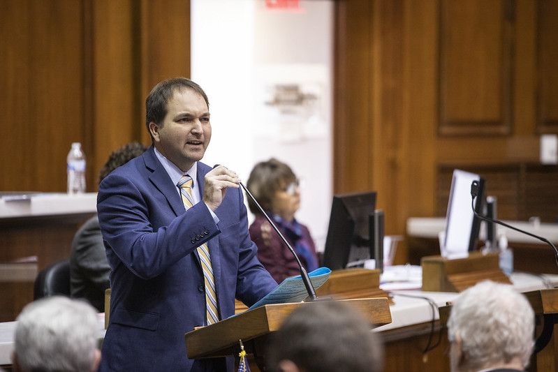 Rep. J.D. Prescott, R-Union City, authored a bill on partisan school board elections. (Courtesy of Prescott Flickr)