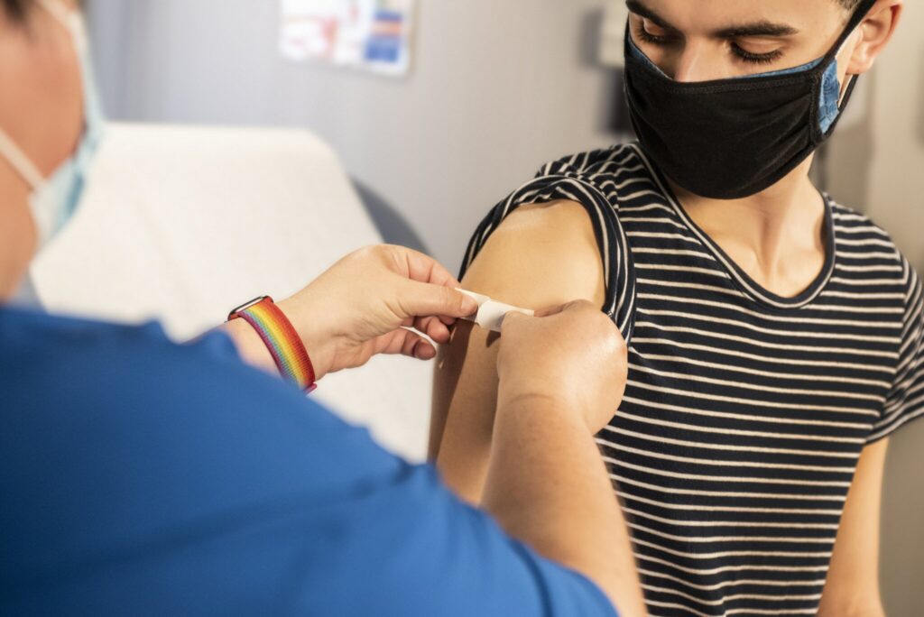 A bill under consideration in the Indiana Legislature would force schools to keep student vaccination records separate from transcripts. (Photo courtesy of the U.S. Centers for Disease Control and Prevention)