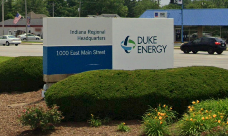 Duke Energy Indiana's headquarters in Plainfield (Google Maps image)