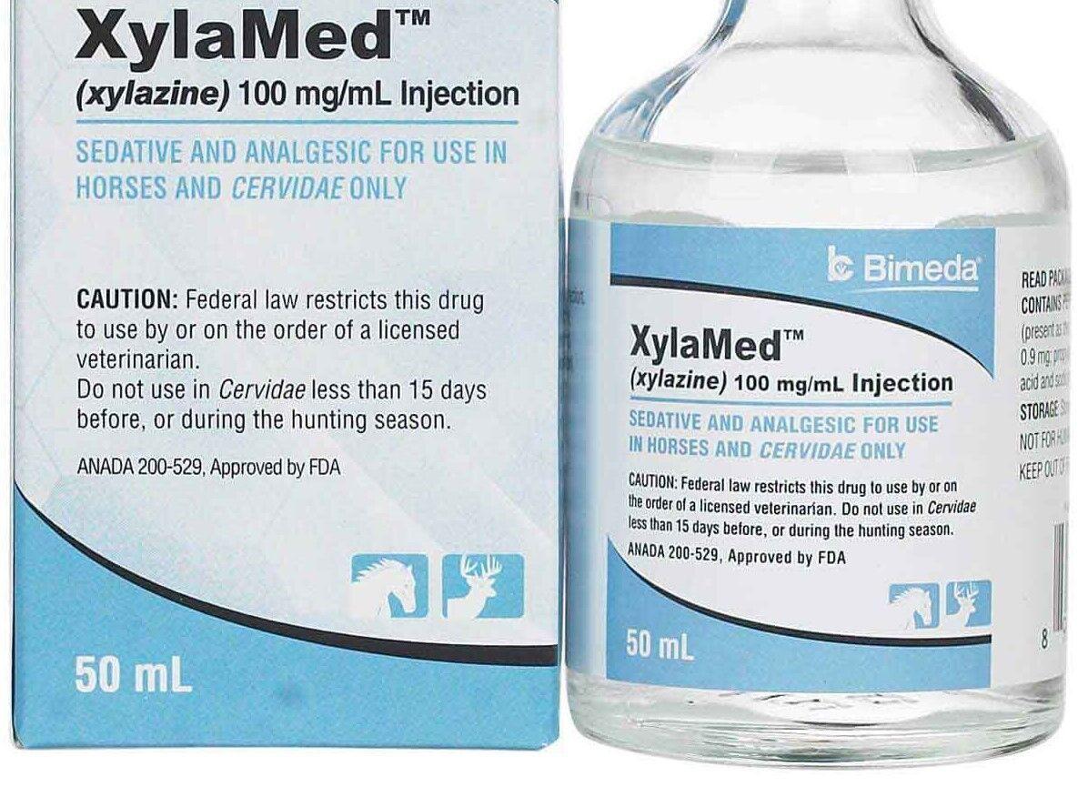 Xylazine, also known as "Tranq," is a sedative and pain reliever primarily used in veterinary medicine that's increasingly being cut into supplies of fentanyl, cocaine and heroin, putting users of those substances at a higher risk of suffering fatal drug poisoning. Screenshot