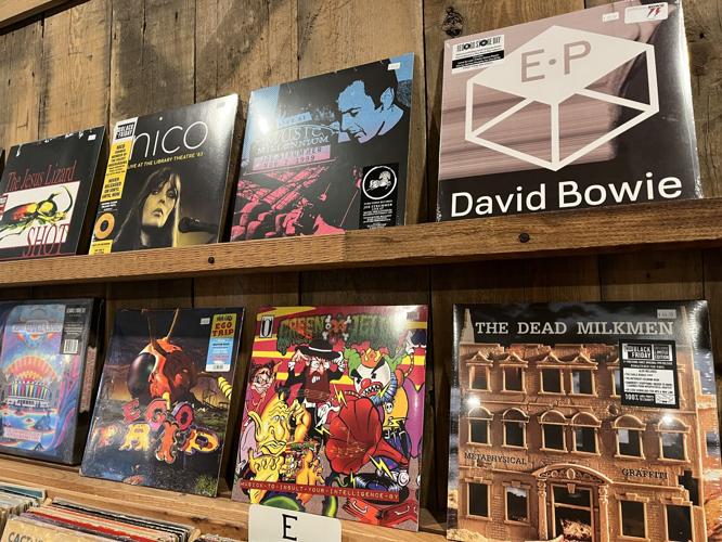 The Record Farm in Logansport celebrated Black Friday edition of Record Store Day with limited edition releases from David Bowie, The Cure, Willie Nelson and more in 2022. Staff photo by Josh Flynn