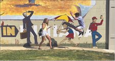 Town of Kirklin in Clinton County completes mural with unique youth-inspired addition