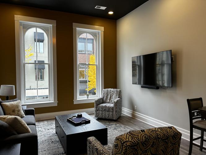 Ronnie Eve listed his first Airbnb units in downtown New Albany in February of this year. He has noticed a growing number of short-term rental listings in the community. 
Brooke McAfee | News and Tribune