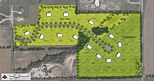 The Oaks Reserve planned unit development was approved by the Bargersville Town Council on Tuesday
Provided by Bargersville