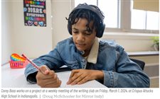 Indianapolis Pubic Schools writing centers help students find their voice but need new funding to pay tutors