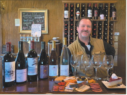 Anthony Leaderbrand is a managing partner at Owen Valley Winery and the president of the Indiana Winery and Vineyard Association. His family’s vineyards opened to the public in 2011. Marilyn Culler | Courtesy of the Indiana Destination Development Corporation