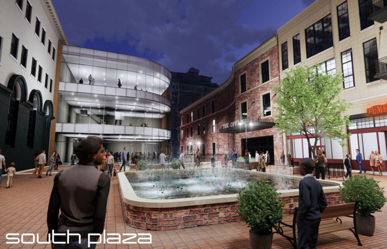Hendricks’ planned Circle Centre Mall revamp. (Rendering courtesy of Hendricks Commercial Properties)