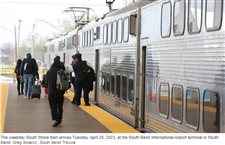 South Shore Line schedule starting May 14 offers almost hour faster, more frequent South Bend-Chicago trips