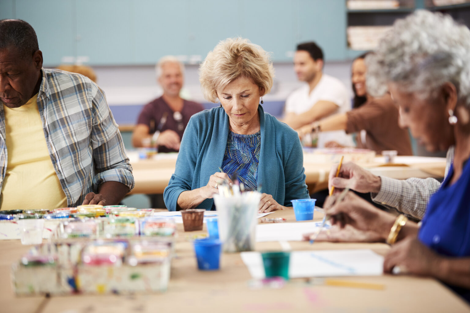 Adult Day Service programs offer socialization and care for aging Hoosiers but are in short supply in Indiana. (Getty Images)