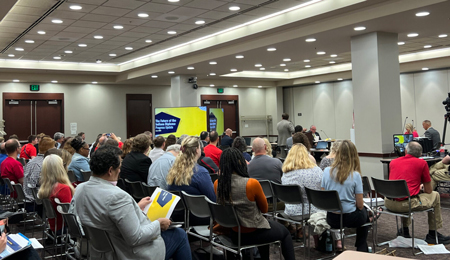 High school diplomas were a top discussion topic at Indiana’s State Board of Education (SBOE) meeting on Wednesday, June 5, 2024, in Indianapolis. (Casey Smith/Indiana Capital Chronicle)