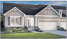 D.R. Horton homes, such as this ranch-style house, will be built in Castle Rock. Provided renderings