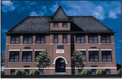 A rezoning at 231 Blakely Ave., from regional commerce/special use to general residence, would be for the renovation of the former William O. Weldele School into a fraternity house for the Rose-Hulman Theta Xi Kappa fraternity. The fraternity plans a $1.2 million renovation of the facility. Submitted rendering