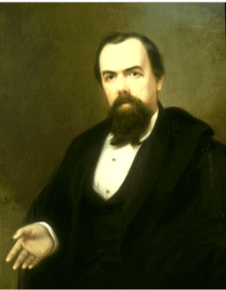 Indiana Gov. Oliver Perry Morton. 
Photo provided: https://www.in.gov/history/about-indiana-history-and-trivia/governors-portraits/list-of-governors/indiana-governor-oliver-perry-morton-1823-1877/