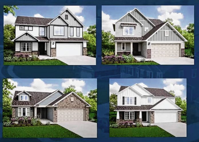 Arbor Homes’ planned development on Honey Creek Road on Greenwood’s southwest side would feature homes from the developer’s traditional series, Arbor. Video screenshot
