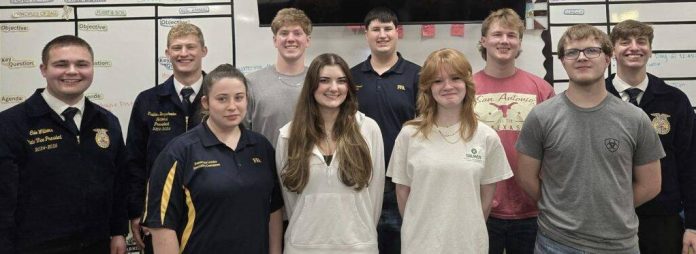 At GCHS, there are 120 students taking agriculture education classes; 25 of them are active FFA members. Submitted photo