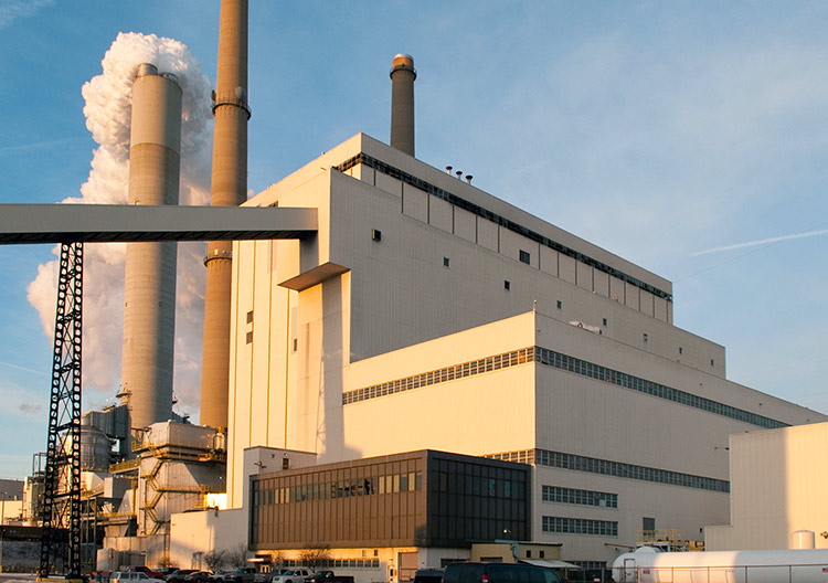 The Cayuga Generating Station. (Courtesy Duke Energy Indiana)