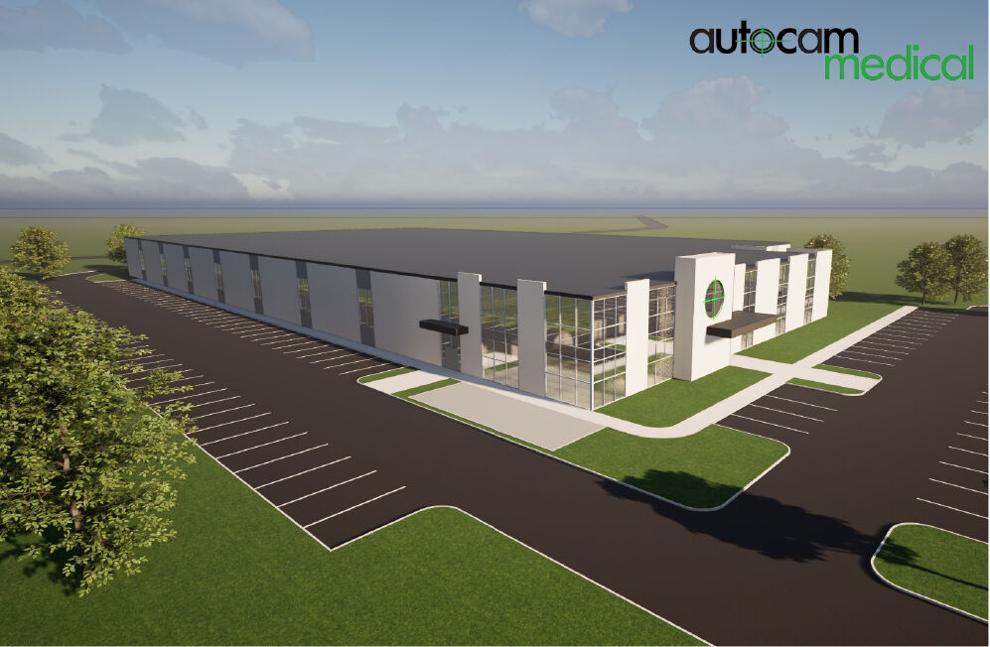 Autocam Medical Warsaw rendering. The facility will mean a $70 million investment and the company expects to add hundreds of additional jobs. 
Courtesy image