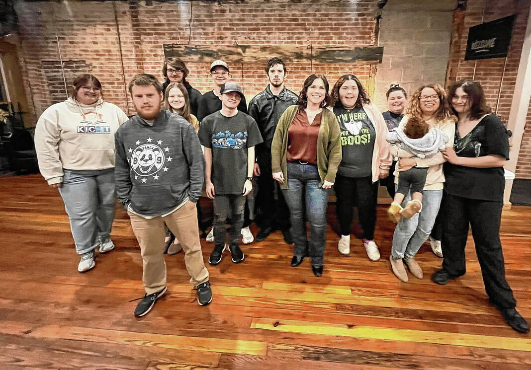 KIC-IT clients pose for a photograph during the organization’s Christmas party at 10 Pins in Franklin in December. KIC-IT focuses on program for youth ages 16 to 25 experiencing or at-risk for homelessness, and this year, the group is seeing a significant increase in clients. SUBMITTED PHOTO