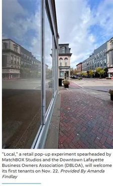 'Local' to open at the corner of 6th and Main in Lafayette as a monthly rotating spot for entrepreneurs