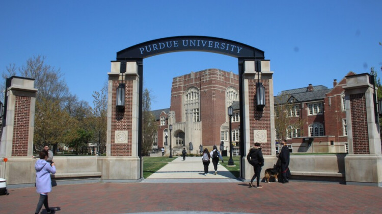 Since Donald Trump returned to the White House, his administration has attempted to have more influence on the country's higher education institutions, including Purdue University.
Ben Thorp / WFYI