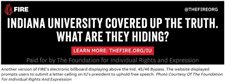Free speech group accuses IU of 'hiding the truth' in new Bloomington billboard campaign