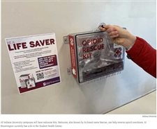 IU to add opioid overdose kits to all campuses