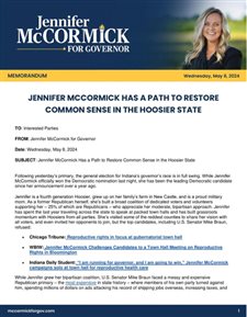 Democrat Jennifer McCormick reaching out to disaffected Republicans in bid for Indiana governor